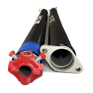 Ressort de torsion industriel bleu pour portes de garage, revêtement poudré, 50 000 cycles, haute résistance - Product Image 3