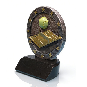 Trofeo de Tenis de Resina Personalizado de Fábrica, Moderno, Duradero, Tallado a Mano, Premio Deportivo de Honor al Deporte Deportivo - Product Image 2