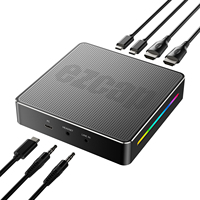 Ezcap Nouvelles Innovations Carte de Capture Vidéo HDMI2.1 4K120 4K144 USB 3.2 Gen 2 Type-C DP 4K avec Charge PD