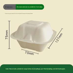 Custom Wholsale Products Eco Friendly Products Biodegradable <b>Disposable</b> Food Container <b>Lunch</b> <b>Box</b> Kids Dinnerware Sets - Product Image 2