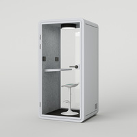 Silent Box Audio Studio Mini chambre insonorisation téléphone Pod pour bureau cabine de musique acoustique pour personne seule