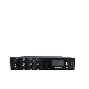 Amplificateur de puissance AMP-60 et AMP-10060W 100W 2 zones 4-16 Ω 70V <span class=keywords><strong>100V</strong></span> de haute qualité avec Bluetooth FM USB - Product Image 5