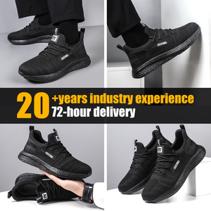 Scarpe <span class=keywords><strong>da</strong></span> Chef GUYISA serie Slipper superiore tessuto antiscivolo in tessuto solido SRC nero suola <span class=keywords><strong>da</strong></span> <span class=keywords><strong>cuoco</strong></span> scarpe - Product Image 2