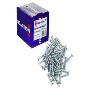 Tornillos autorroscantes de madera M6 con cabeza plana y hueca, zincados, de alta resistencia, estándar ISO, para paneles de yeso, métricos - Product Image 4