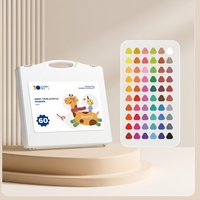 Stylos marqueurs à double pointe en peinture acrylique 60 couleurs, stylos à peinture acrylique de qualité supérieure pour la création de travaux manuels DIY