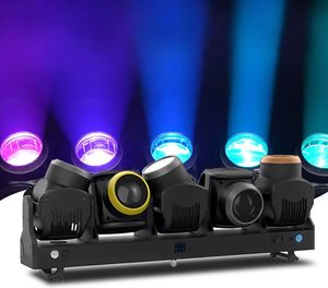 <strong>Tornado</strong> 5*120W RGBW Warm White Beam Zoom Moving Head Light, Suitable for Stage Bars Weddings DJ Parties with Wash Wave Effects. - Product Image 1