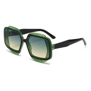 Lunettes de soleil pour femmes, logo personnalisé, design unique, classique, vintage, surdimensionnées - Product Image 4