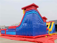 Moon Bounce Fun Park Giant Obstacle Course Slide Commercial Gonflable Bouncy House Combo Terrain de jeux gonflable pour enfants en plein air