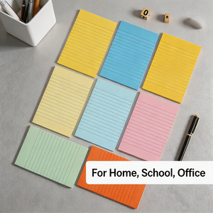 Colorful <b>Memo</b> <b>Pads</b> With Lined Pages For Office Use - Product Image 4