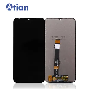 LCDสำหรับMotorolaสำหรับMoto G8 PlusจอแสดงผลTouch Screen Digitizer AssemblyสำหรับMotorola G8 Plus XT2019 XT201