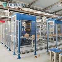 Clôture de sécurité pour robots industriels pour la protection des machines de précision et les applications robotiques de haute précision avec des solutions de sécurité personnalisées