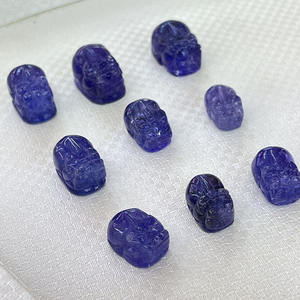 Оптовая продажа, кабины из натурального танзанита Pi Xiu в форме драгоценных камней и режущих рук, Гравировка «Diy» - Product Image 6