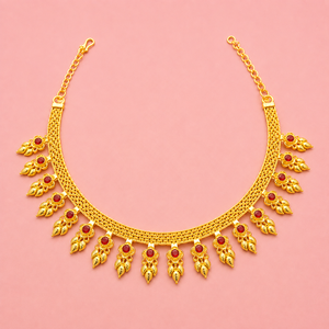 Collier Fleur en Zircon Plaqué Or 24K pour Femme, Ensemble de Bijoux Tendance en Alliage pour Mariage, Fête et Fiançailles - Product Image 1