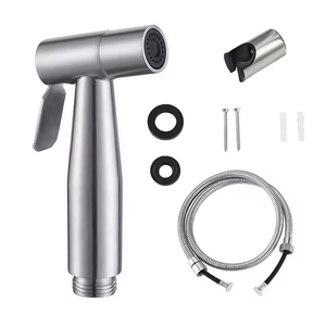 Juego de Ducha <span class=keywords><strong>Bidet</strong></span> Portátil de Acero Inoxidable SUS304 <span class=keywords><strong>para</strong></span> Inodoro, Ideal <span class=keywords><strong>para</strong></span> Baños y Proyectos Hoteleros (Venta al Por Mayor) - Product Image 3
