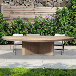 LUXORA Outdoor Hotel Resort Garden Patio Sets Teak Round Coffee <strong>Table</strong> Modern Luxury <strong>Outside</strong> Furniture Coffee <strong>Table</strong> - Product Image 1