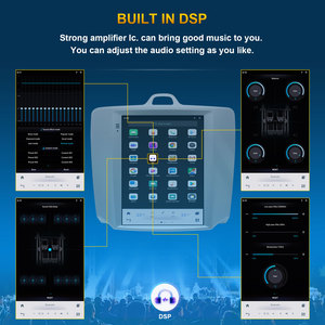 Estéreo para Auto Android para Ford <span class=keywords><strong>Focus</strong></span> <span class=keywords><strong>2005</strong></span>+ con Aire Acondicionado Automático, CarPlay Inalámbrico, Android Auto, GPS, DSP, Radio Multimedia - Product Image 4