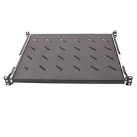 Support de serveur 1U 19 pouces utilisé étagère coulissante télescopique avec trou d'aération