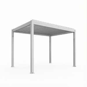 Gazebo de Aluminio Personalizado de Fábrica para Exteriores, Estructura con Recubrimiento en Polvo, Resistente a la Intemperie, Personalizado para Jardín, Patio, Terraza, NNS-PA01-010 A - Product Image 5