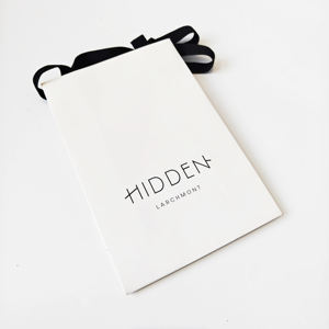 Sacs shopping en carton de luxe personnalisés avec logo, sacs cadeaux de luxe avec rubans pour vêtements, personnalisables avec votre logo - Product Image 5