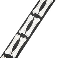 Ceinture Y2K gothique à motif squelette pour hommes et femmes, en cuir PU motif crocodile vintage, style streetwear, patchwork, fabrication artisanale