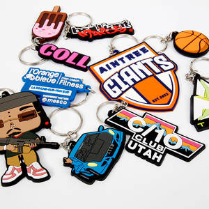 <span class=keywords><strong>Porte</strong></span>-clés en caoutchouc PVC personnalisés en forme de <span class=keywords><strong>moto</strong></span> - Product Image 5