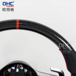 Volante de fibra de carbono Ohc Amg Lenkrad para <span class=keywords><strong>Mercedes</strong></span> Lenkrad W205 W213 <span class=keywords><strong>2022</strong></span> Clase <span class=keywords><strong>E</strong></span> Gla X156 ml W166 W177 W176 W246 W221 - Product Image 4