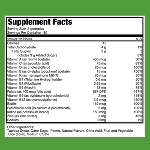 Gomitas Multivitamínicas para Hombre Más Vendidas con Vitamina B6, Vitamina B12, Suplementos Herbales, Gomitas Dietéticas que Apoyan el Metabolismo - Product Image 2