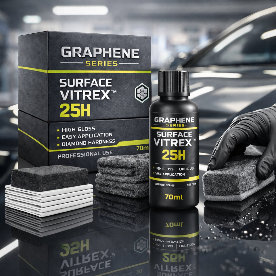 GRAPHONEX GRAPHENE SERIES Vitrex 25H Graphene Ceramic Coating >12H ...
