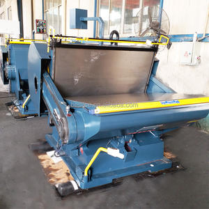 ML-1500 <span class=keywords><strong>semi</strong></span>-automatique platine presse découpe rainage machine à plat Clamshell die cutter pour carton carton ondulé - Product Image 5