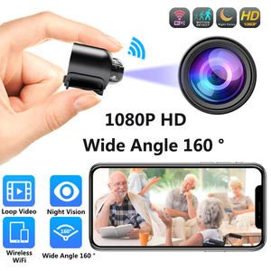 3MP Full HD Mini Wifi máy ảnh 130 độ an ninh nhà IP Mạng Máy quay phim tầm nhìn ban đêm phát hiện chuyển động X5 mini máy ảnh - Product Image 2