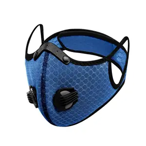 Activated Carbon Filter Outdoor Sport Motorcycles Maskes Bikes Riding Maskes with Adjustable Earloop