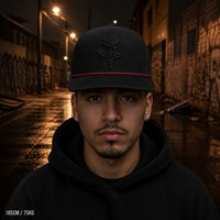 Casquette de baseball personnalisée avec broderie Old English, 5 panneaux, visière incurvée, style Dad Hat, streetwear urbain West Coast, vente en gros, faible MOQ