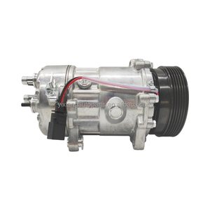 Compresor de A/C 6PK para Volkswagen <span class=keywords><strong>Bora</strong></span> - OEM 1J0820803 1J0820803B, Piezas de Compresor de Aire, Compresor de Aire Acondicionado - Product Image 2