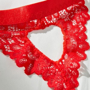 Lencería de encaje bordada con lazo estilo europeo y americano, calcetines colgantes, conjunto de tres piezas de ropa interior femenina, gran venta. - Product Image 5