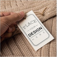 Étiquettes et étiquettes suspendues personnalisées pour vêtements, papier cartonné, impression de logo de marque, étiquettes suspendues pour vêtements, étiquettes oscillantes pour vêtements