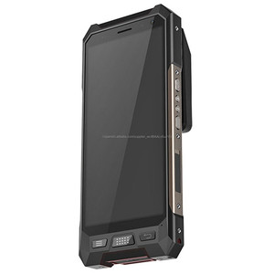 6 pulgadas Octa-core Android 7.0 POS PDA escáner <span class=keywords><strong>de</strong></span> código <span class=keywords><strong>de</strong></span> barras 2D UHF RFID Terminal <span class=keywords><strong>de</strong></span> teléfono Terminal POS Impresora - Product Image 3