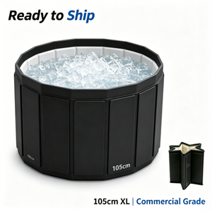 <span class=keywords><strong>Baignoire</strong></span> de plongeon froid 105 cm <span class=keywords><strong>XL</strong></span> <span class=keywords><strong>pliable</strong></span>, bain de glace 20 mm, drain rapide, isolation 6 couches, vente en gros - Product Image 1