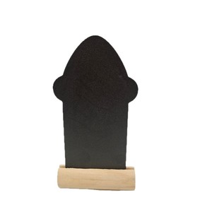 Tableau noir en bois à suspendre au mur, 15,5x8 cm, décoration de fête d'Halloween, forme rectangulaire en MDF, décoration pour la maison et les restaurants - Product Image 3