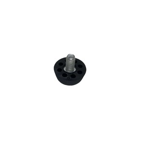 Pieds de meubles réglables Xinjunye, 8, 10, 14 cm de hauteur, base à vis en plastique noir pour tables, chaises, armoires - Product Image 5