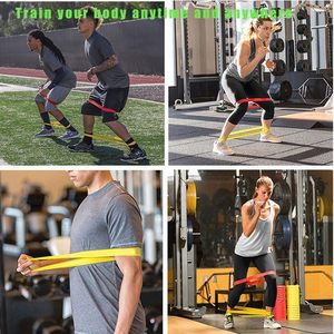 Nhà Máy biểu tượng tùy chỉnh Latex Yoga vòng lặp tập thể dục ban nhạc với tập thể dục theraband kháng đàn hồi tập luyện ban nhạc Đào Tạo - Product Image 5