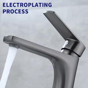 <span class=keywords><strong>Rubinetto</strong></span> Moderno <span class=keywords><strong>Nero</strong></span> Monocomando da Appoggio per Lavabo <span class=keywords><strong>Bagno</strong></span> - Product Image 4