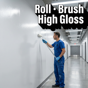 Pintura protectora a base de agua de alto brillo, antimanchas, fácil de limpiar, que conserva el brillo, para revestimiento decorativo de superficies exteriores. - Product Image 4