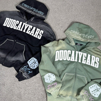 Sweat-shirts DCY pour hommes, sweats à capuche de haute qualité pour hommes, vente en gros, sweat à capuche à double couche avec fermeture éclair, sweat à capuche de sport, vêtements, livraison directe