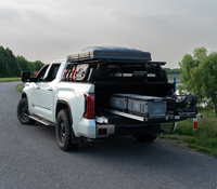 Vente en gros plateau coulissant de lit de camion en aluminium personnalisé accessoires tout-terrain système de chargement de support de lit de camion pour camionnettes
