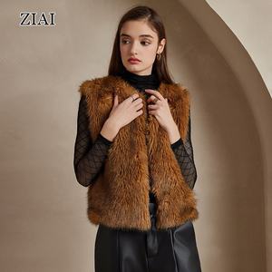 Abrigo de piel sintética Mujer <span class=keywords><strong>Chaleco</strong></span> de <span class=keywords><strong>pelo</strong></span> de mapache <span class=keywords><strong>Pelo</strong></span> artificial Abrigo de <span class=keywords><strong>pelo</strong></span> <span class=keywords><strong>largo</strong></span> <span class=keywords><strong>Chaleco</strong></span> de piel Chalecos - Product Image 4