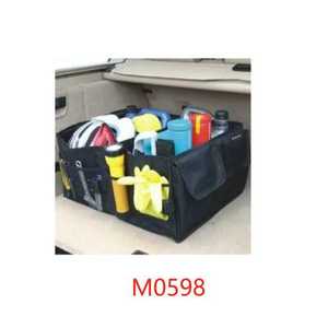 Bolsa organizadora para coche, 58x39x26cm, con bolsillos laterales para espacio de carga del maletero - Product Image 1