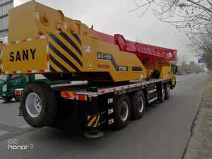 Grue sur camion Sany QY50 d'occasion de 50 tonnes, pièces d'origine, performances stables pour les projets de construction - Product Image 2