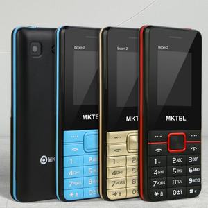 MKTEL BOOM 2 Nouveau téléphone portable à clavier avec écran 1,77 pouces, batterie 1800 mAh, MP3, MP4, radio FM, double SIM, double veille, haut-parleur puissant, lampe torche - Product Image 1