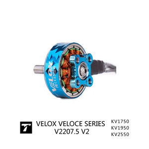 Velox v2207.5 V2 1750kv/1950kv 5-6S/2550kv 4S t-động cơ không chổi than FPV Racing <span class=keywords><strong>Motor</strong></span> <span class=keywords><strong>Quadcopter</strong></span> Drone Freestyle RC DC <span class=keywords><strong>Motor</strong></span> - Product Image 4