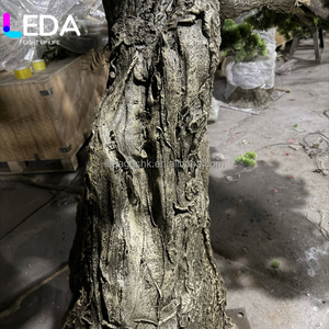 LEDA Handmade <b>Artificial</b> Big Flower <b>Tree</b> Green <b>Artificial</b> Pine Bonsai <b>Tree</b> for <b>Outdoor</b> Garden Wedding Party - Product Image 2